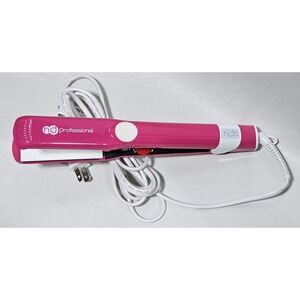 HD Professional 1.25'' CERAMIC‎ TOURMALINE Hybrid Styler Pink Flat Iron TESTED